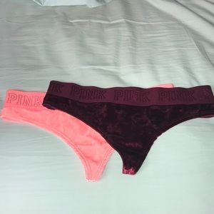 Velvet underwear